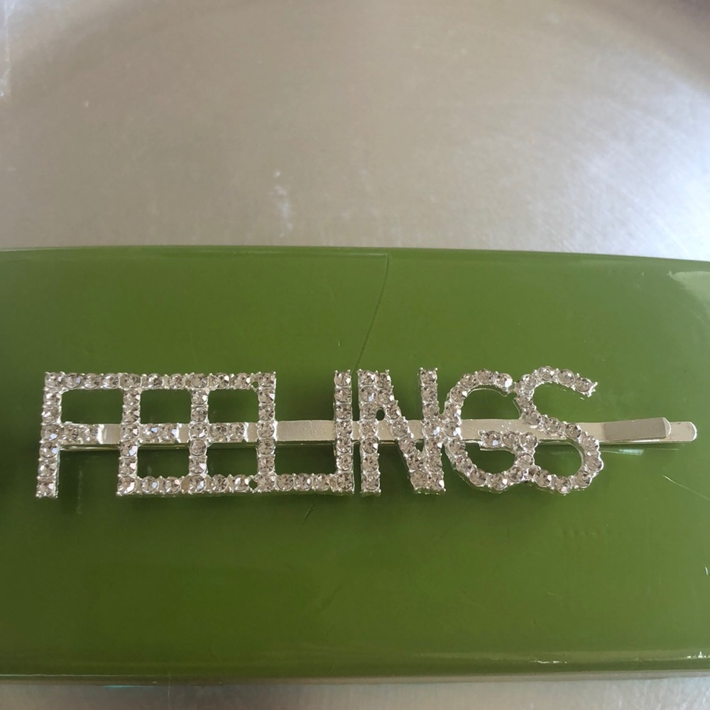 FEELINGS Bling Hair Pin NWT